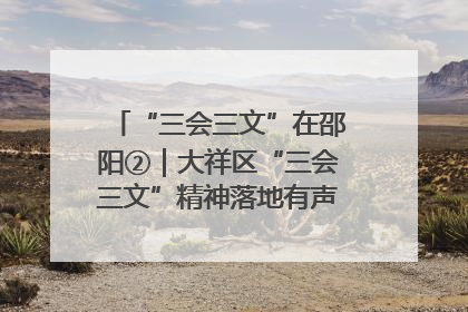 “三会三文”在邵阳②｜大祥区“三会三文”精神落地有声 以实干实绩助力区域高质量发展