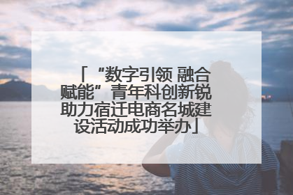 “数字引领 融合赋能”青年科创新锐助力宿迁电商名城建设活动成功举办