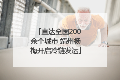 直达全国200余个城市 靖州杨梅开启冷链发运