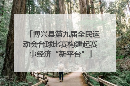 博兴县第九届全民运动会台球比赛构建起赛事经济“新平台”