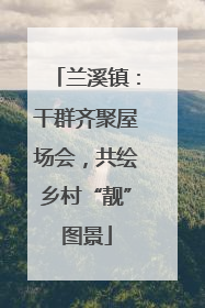 兰溪镇：干群齐聚屋场会，共绘乡村“靓”图景