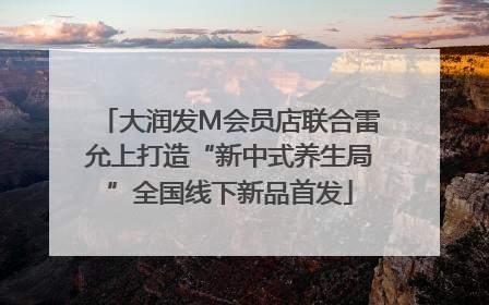大润发M会员店联合雷允上打造“新中式养生局”全国线下新品首发