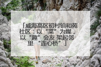 威海高区初村镇和苑社区：以“菜”为媒，以“趣”会友 架起邻里 “连心桥”