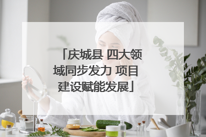庆城县 四大领域同步发力 项目建设赋能发展