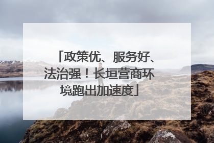 政策优、服务好、法治强！长垣营商环境跑出加速度