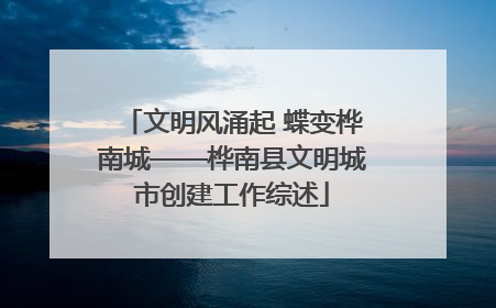 文明风涌起 蝶变桦南城——桦南县文明城市创建工作综述