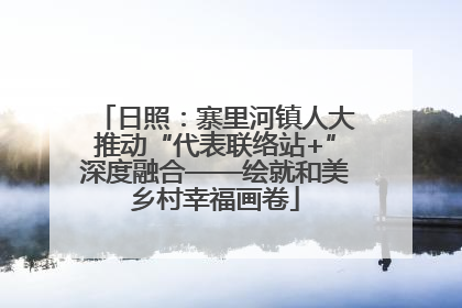 日照：寨里河镇人大推动“代表联络站+”深度融合——绘就和美乡村幸福画卷
