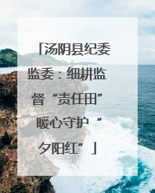 汤阴县纪委监委：细耕监督“责任田” 暖心守护“夕阳红”