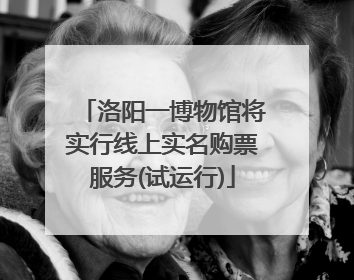 洛阳一博物馆将实行线上实名购票服务(试运行)