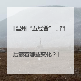 温州“五经普”，背后藏着哪些变化？