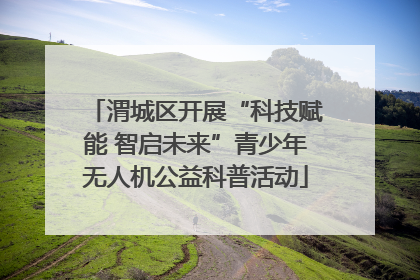 渭城区开展“科技赋能 智启未来”青少年无人机公益科普活动