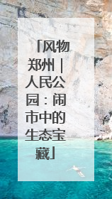 风物郑州｜人民公园：闹市中的生态宝藏