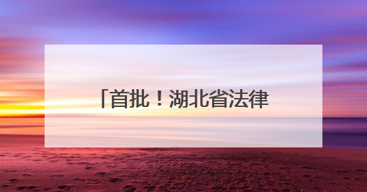 首批！湖北省法律援助中心驻高校工作站在武大揭牌
